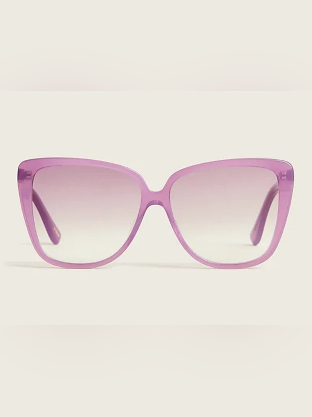Women J Crew Pink Acetate Frame Oversized Square UV Protection Lens Sunglasses